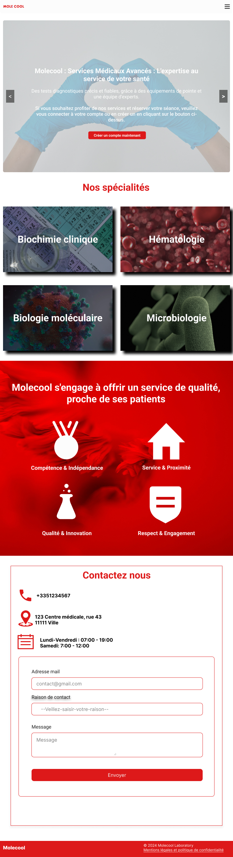Plateforme Mole Cool - Laboratoire Médical - Image 1 - Image 6 sur 10