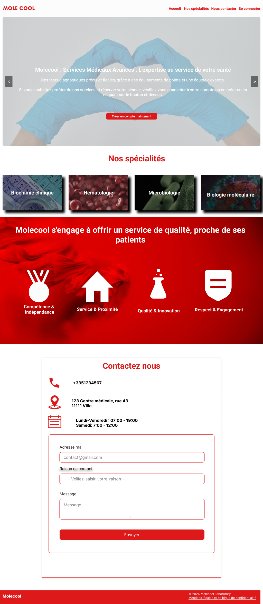 Plateforme Mole Cool - Laboratoire Médical - Image 1 - Image 3 sur 10